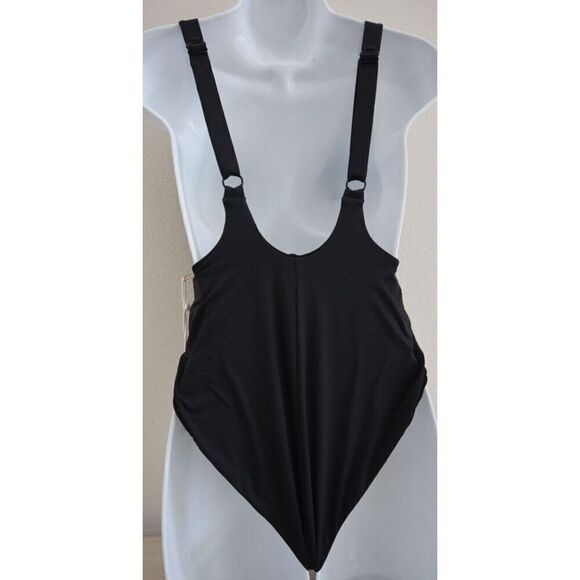 Good American GSW0294 Women's Sz 2/M Black Lounge One-Piece Swimsuit - Picture 2 of 11